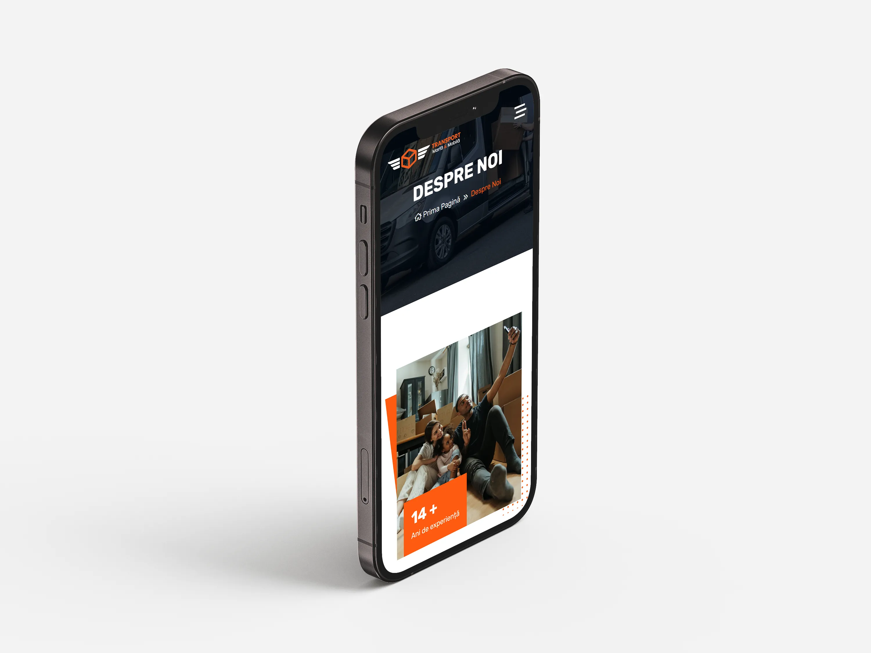 Screenshot website 9 pentru Transport Marfă Mobilă