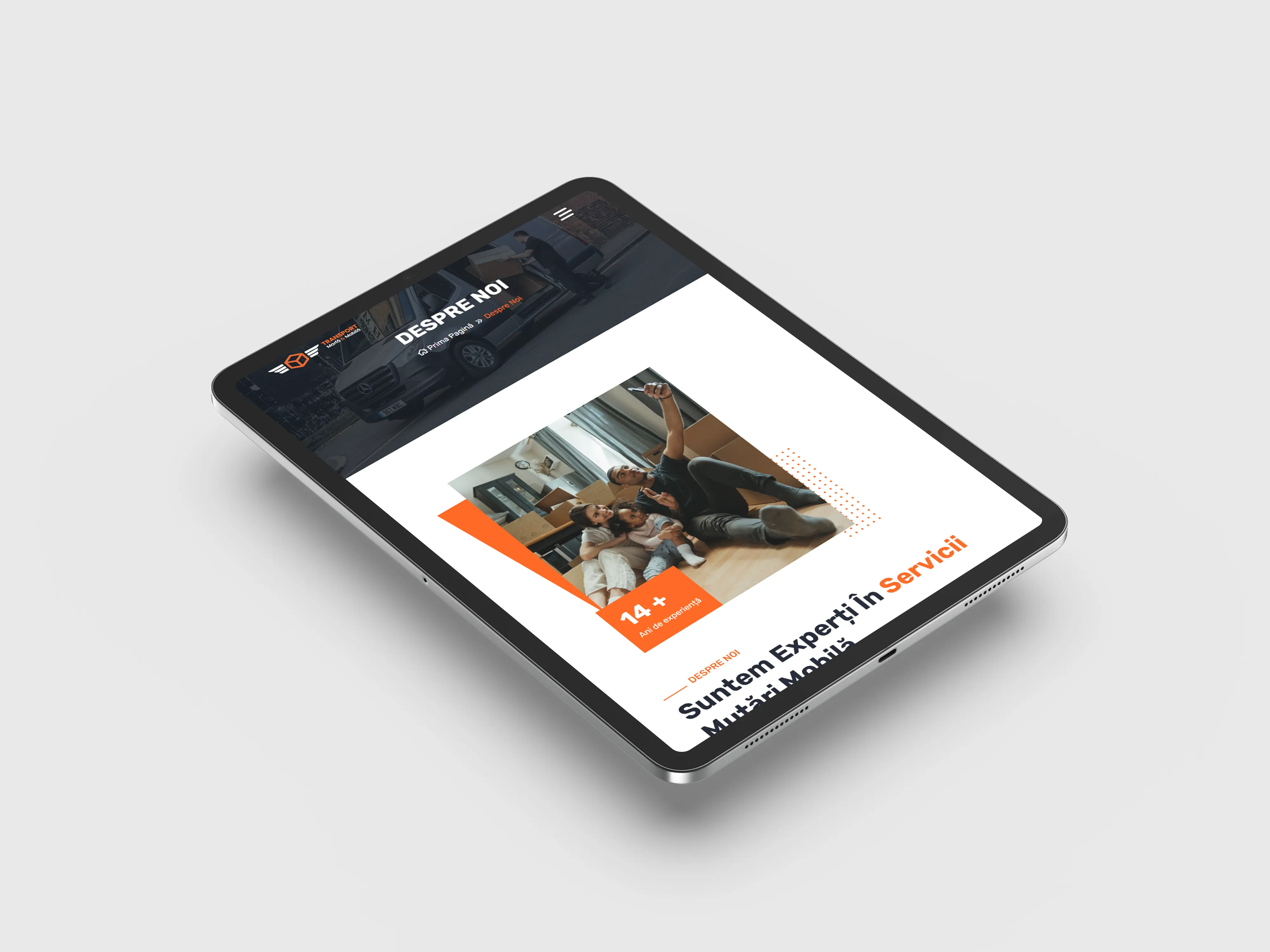 Screenshot website 5 pentru Transport Marfă Mobilă